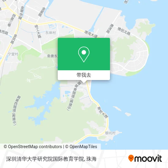 深圳清华大学研究院国际教育学院地图