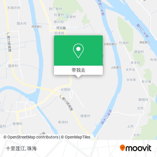 十里莲江地图