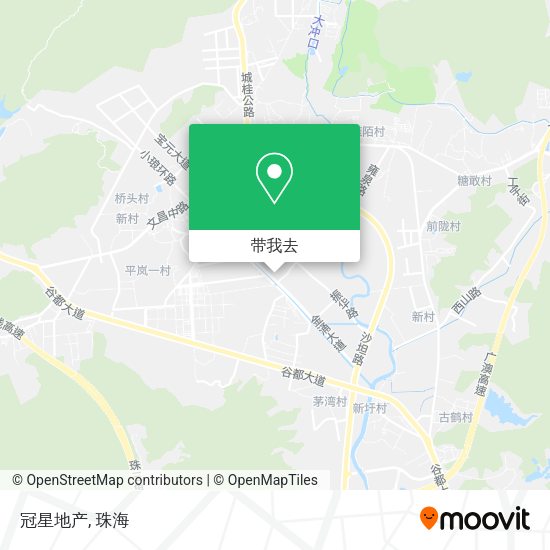 冠星地产地图