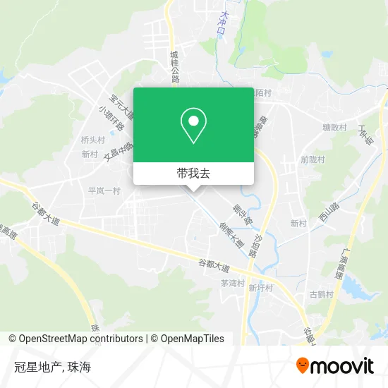 冠星地产地图