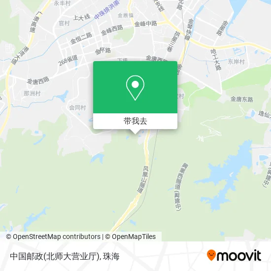 中国邮政(北师大营业厅)地图