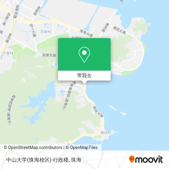 中山大学(珠海校区)-行政楼地图