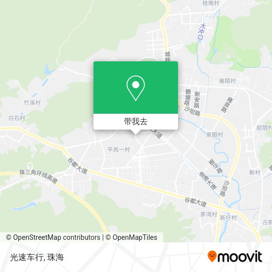 光速车行地图