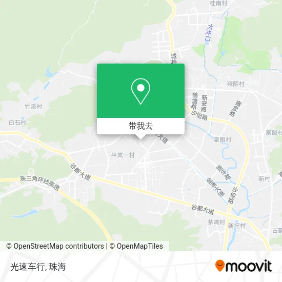 光速车行地图