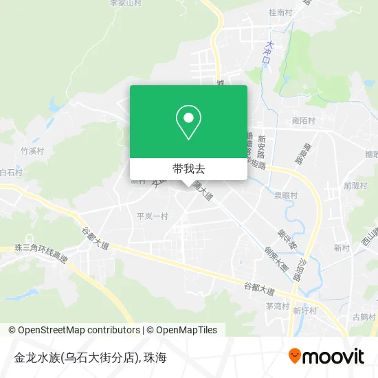 金龙水族(乌石大街分店)地图