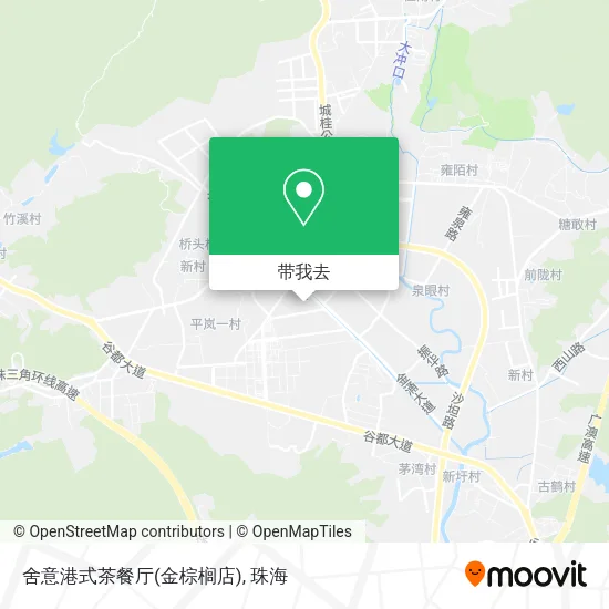 舍意港式茶餐厅(金棕榈店)地图