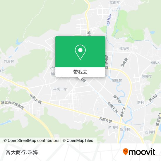 富大商行地图