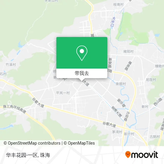 华丰花园-一区地图