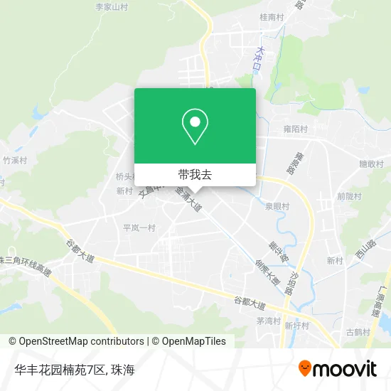 华丰花园楠苑7区地图