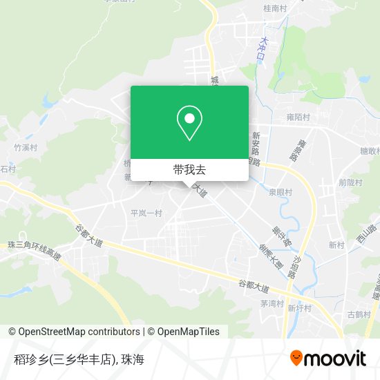 稻珍乡(三乡华丰店)地图