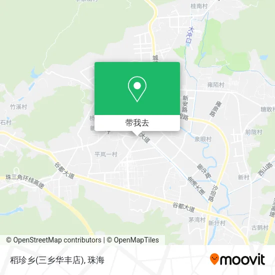 稻珍乡(三乡华丰店)地图