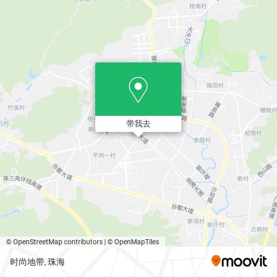 时尚地带地图
