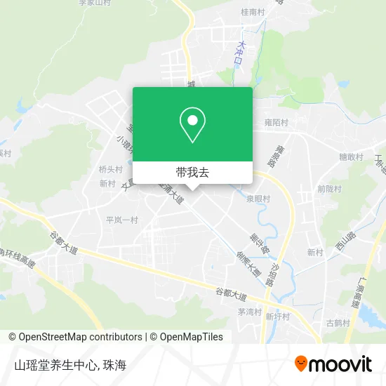 山瑶堂养生中心地图
