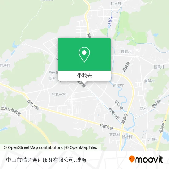 中山市瑞龙会计服务有限公司地图