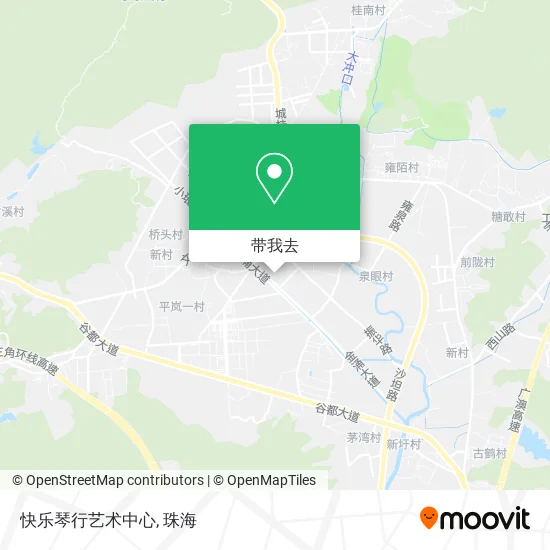 快乐琴行艺术中心地图