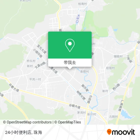 24小时便利店地图