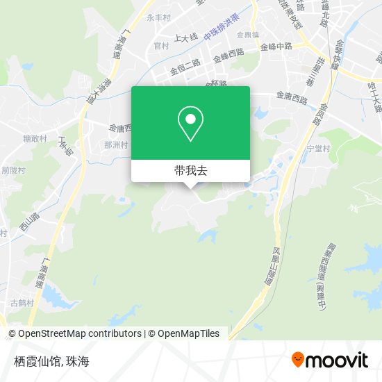 栖霞仙馆地图