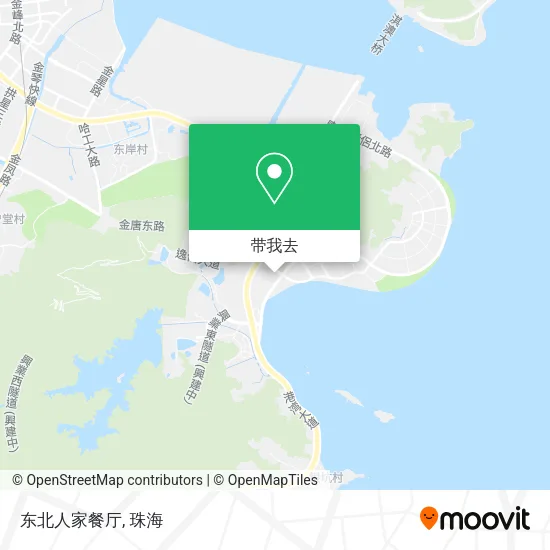 东北人家餐厅地图
