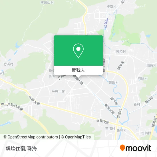 辉煌住宿地图