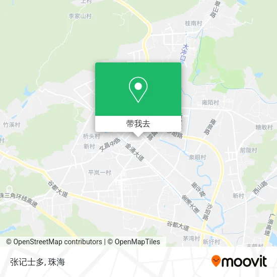 张记士多地图