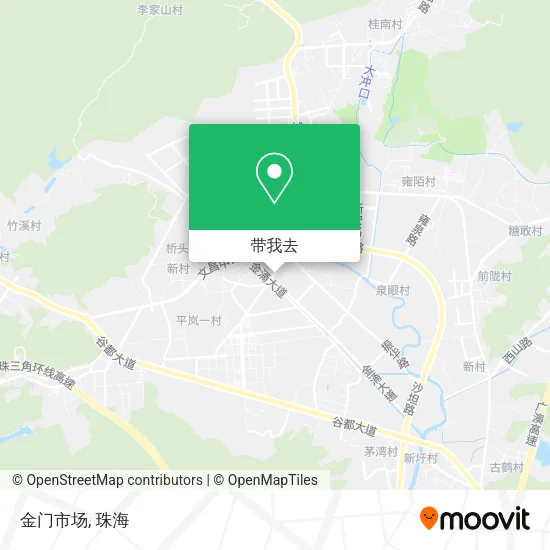 金门市场地图