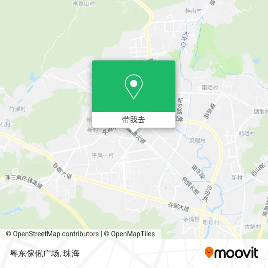 粤东傢俬广场地图