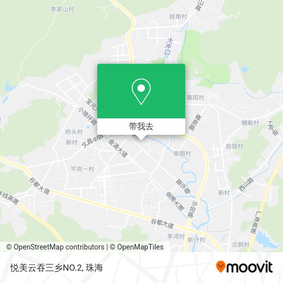 悦美云吞三乡NO.2地图