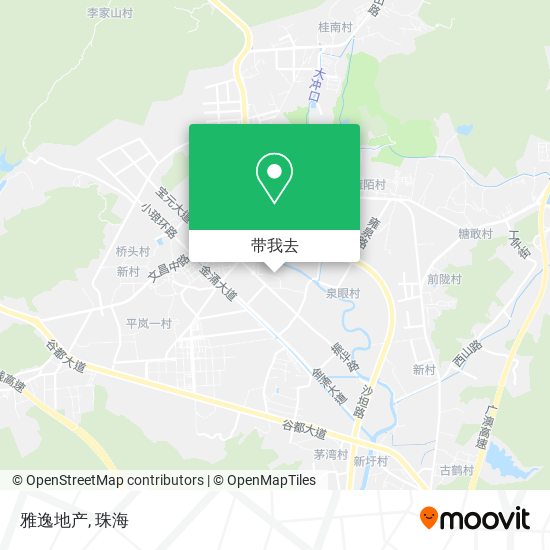 雅逸地产地图