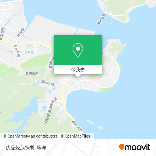 优品烧腊快餐地图