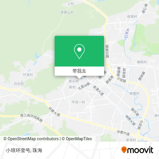 小琅环壹号地图