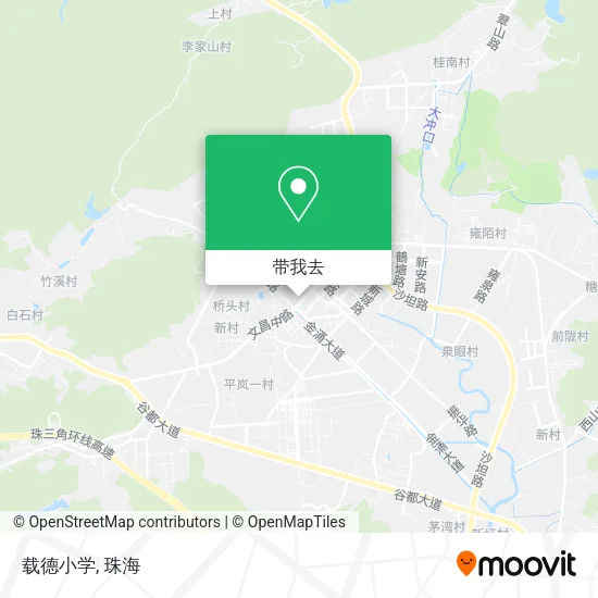 载德小学地图