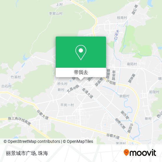 丽景城市广场地图