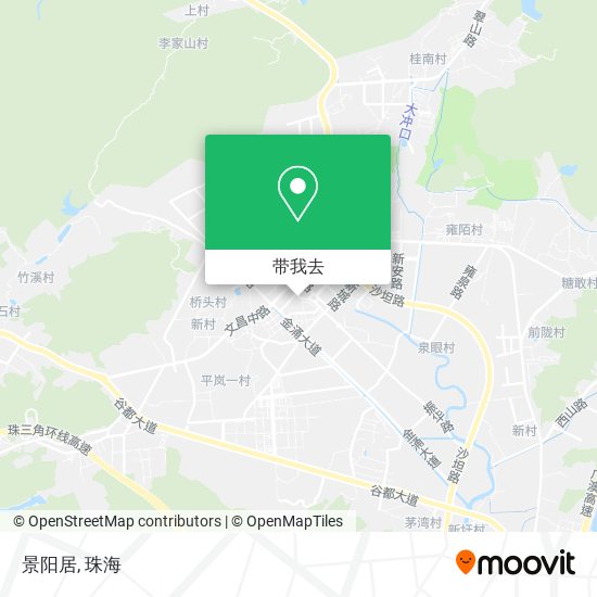 景阳居地图