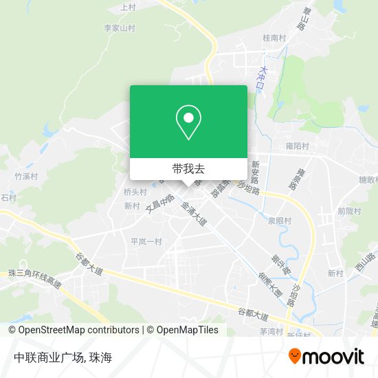 中联商业广场地图