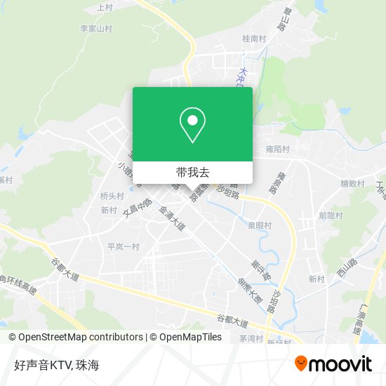 好声音KTV地图