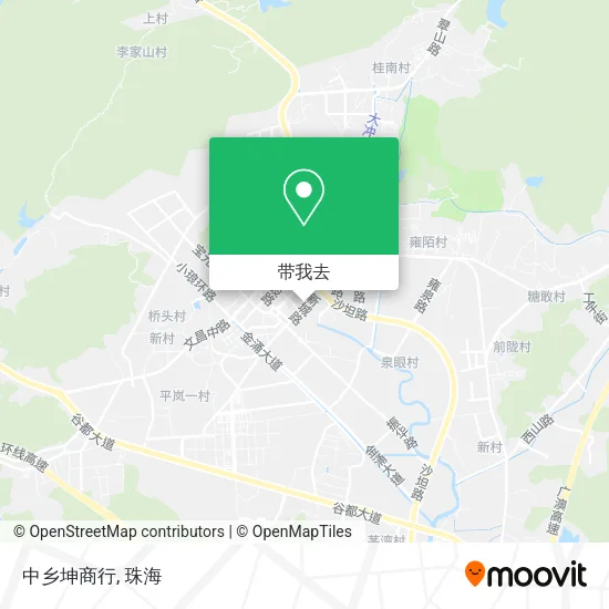 中乡坤商行地图