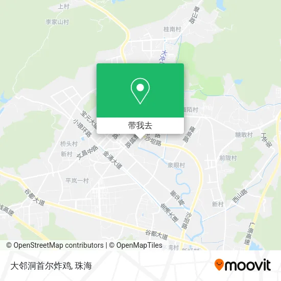 大邻洞首尔炸鸡地图