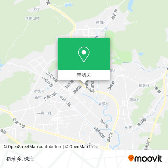 稻珍乡地图