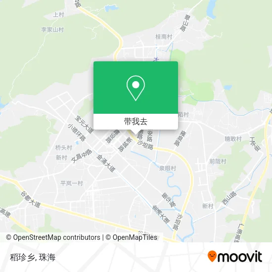 稻珍乡地图