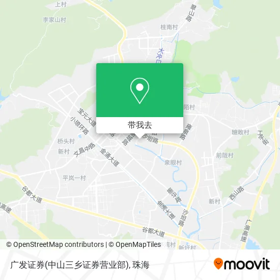 广发证券(中山三乡证券营业部)地图