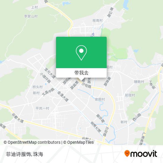菲迪诗服饰地图