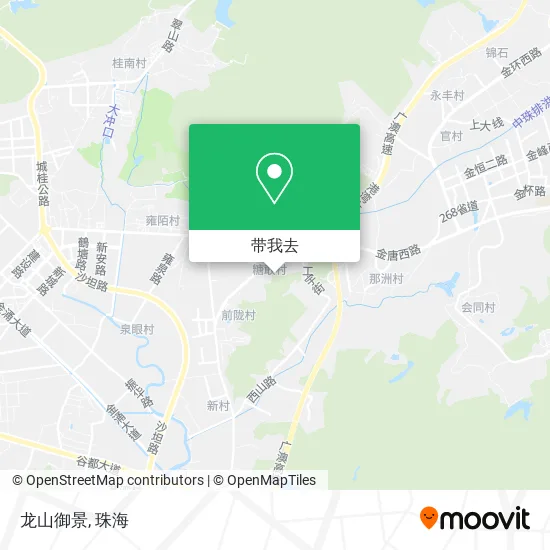 龙山御景地图