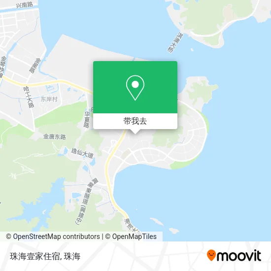 珠海壹家住宿地图