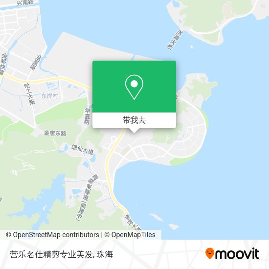 营乐名仕精剪专业美发地图