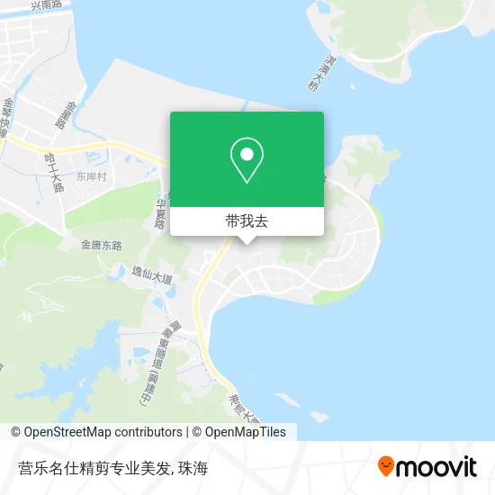 营乐名仕精剪专业美发地图