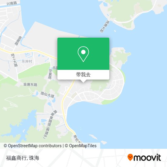 福鑫商行地图