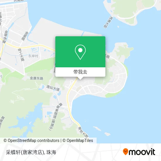 采蝶轩(唐家湾店)地图