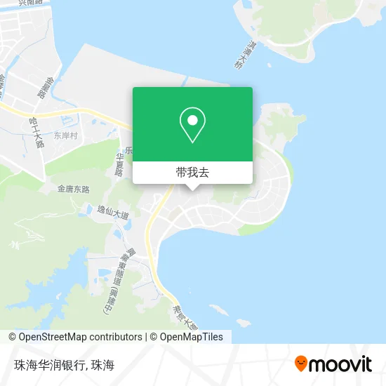 珠海华润银行地图