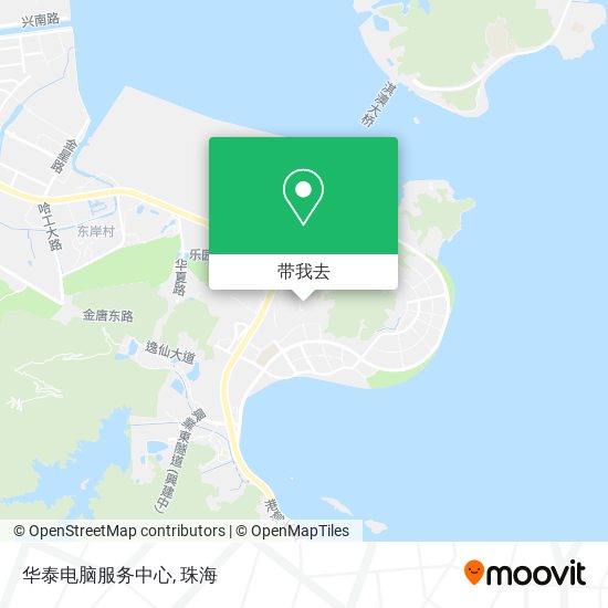 华泰电脑服务中心地图