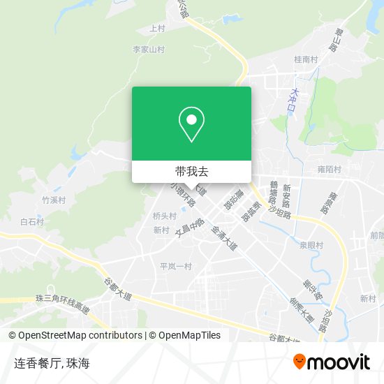 连香餐厅地图